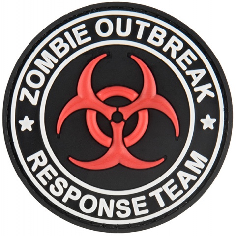G-Force Zombie Outbreak Response Team Morale Patch - RED