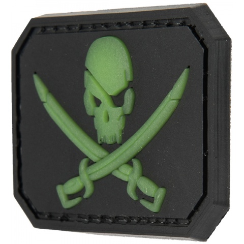 G-Force Glow in the dark Pirate Morale Patch