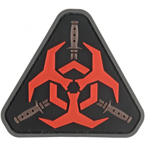 G-Force Resident Evil Biohazard PVC Morale Patch - RED