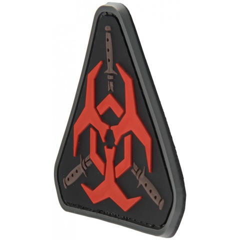 G-Force Resident Evil Biohazard PVC Morale Patch - RED