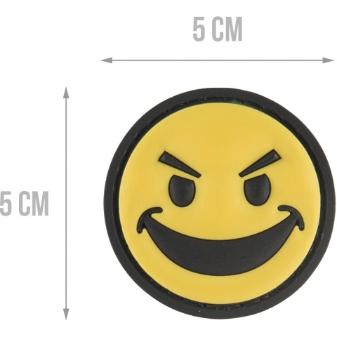 G-Force Evil Smiling Face Morale Patch