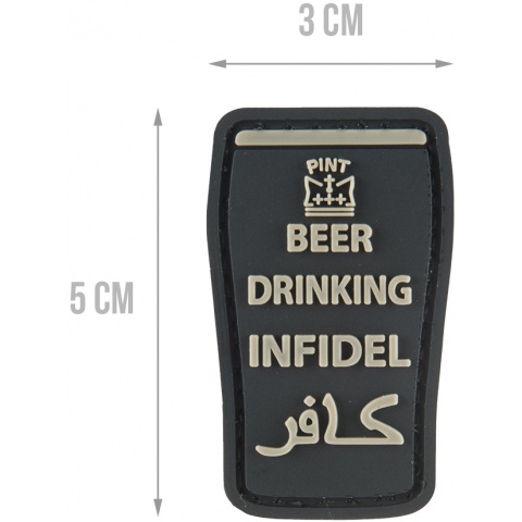 G-Force Beer Drinking Infidels Morale Patch