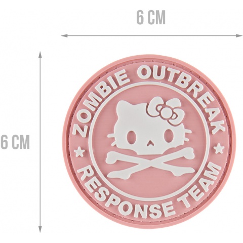 G-Force Zombie Outbreak Response Team Morale Patch - PINK