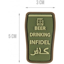 G-Force Beer Drinking Infidels Morale Patch