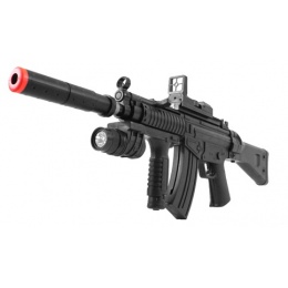 P1095 Spring Powered Airsoft Rifle With Tactical Foregrip
