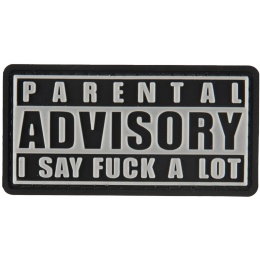 G-Force Parental Advisory PVC Morale Patch