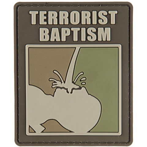 G-Force Terrorrist Baptism PVC Morale Patch