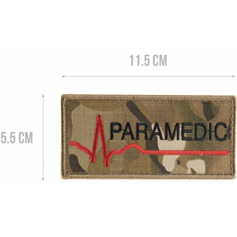 G-Force Paramedic Embroidered Morale Patch