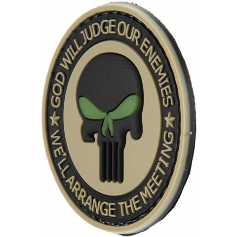 G-Force Punisher Enemies Glow-in-the-Dark PVC Morale Patch