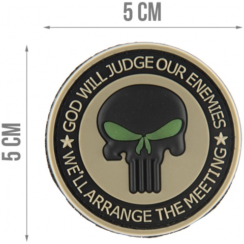 G-Force Punisher Enemies Glow-in-the-Dark PVC Morale Patch