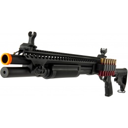 JAG Arms Scattergun SP Airsoft Gas Shotgun (Extended Tube) - BLACK