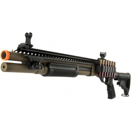JAG Arms Scattergun SP Airsoft Gas Shotgun (Extended Tube) - TAN