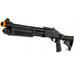 JAG Arms Scattergun TS Airsoft Gas Shotgun - BLACK
