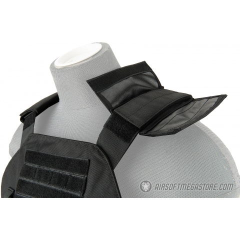 Lancer Tactical Buckle Up Version Airsoft Tactical Vest - BLACK