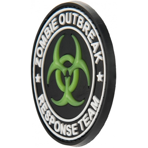 G-Force Glow-in-the-Dark Zombie Oubreak Response Team PVC Morale Patch
