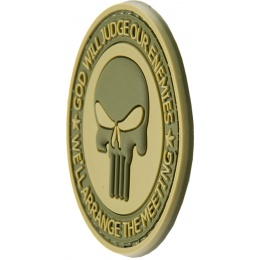 G-Force Punisher Enemies PVC Morale Patch - OD GREEN