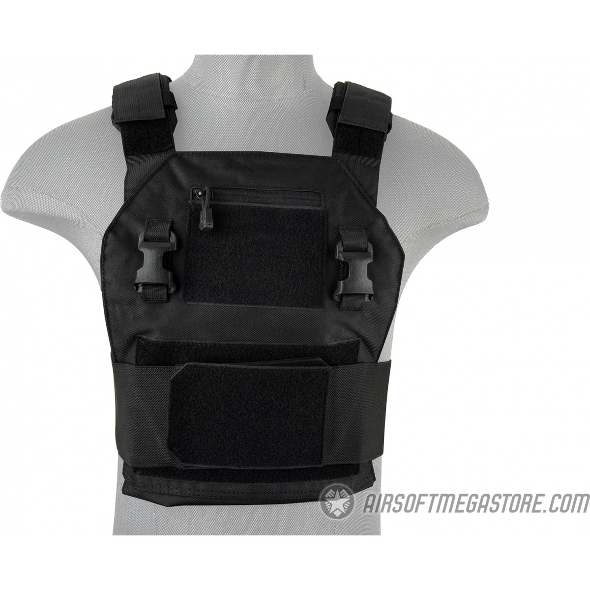 Lancer Tactical Speedster Adaptive Tactical Vest BLACK Airsoft