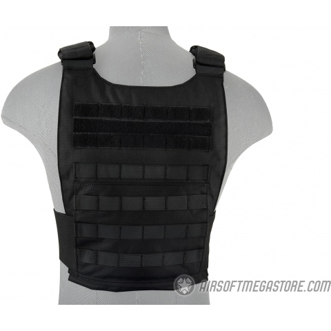 Lancer Tactical Speedster Adaptive Tactical Vest - BLACK