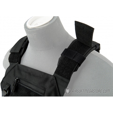 Lancer Tactical Speedster Adaptive Tactical Vest - BLACK