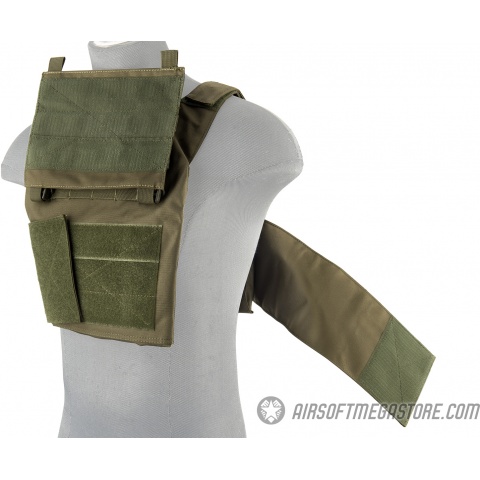 Lancer Tactical Adaptive Recon Tactical Vest - OD GREEN