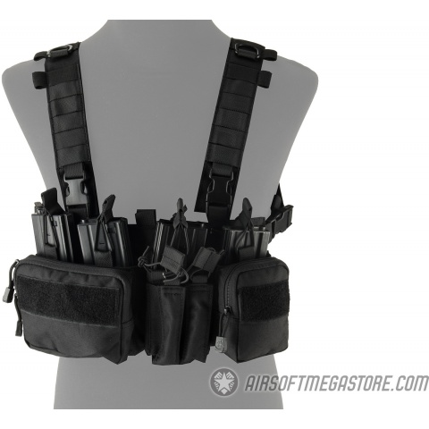 Lancer Tactical Adaptive Sniper Chest Rig - BLACK