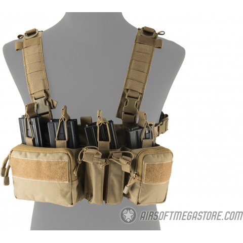 Lancer Tactical Adaptive Sniper Chest Rig - TAN