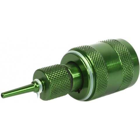 Sapien Arms Airsoft Anodized Green Propane Adaptor w/ Silicon Oil Port