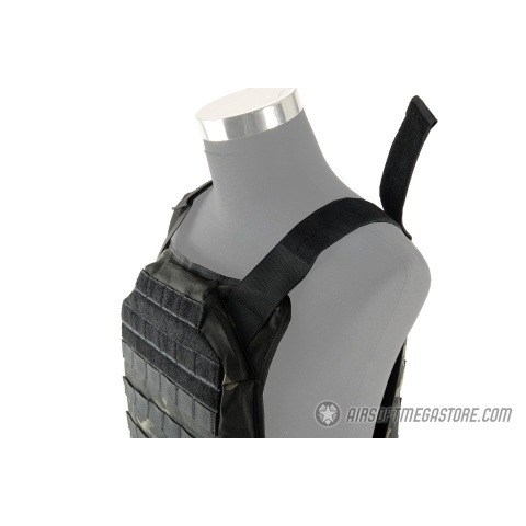 Lancer Tactical 1000D Primary Tactical Vest (PPC) - CAMO BLACK