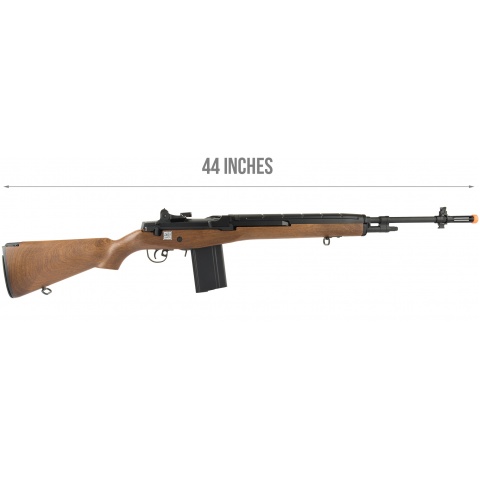 Echo1 Faux Wood M14 AEG w/ Battery and Charger - WOOD