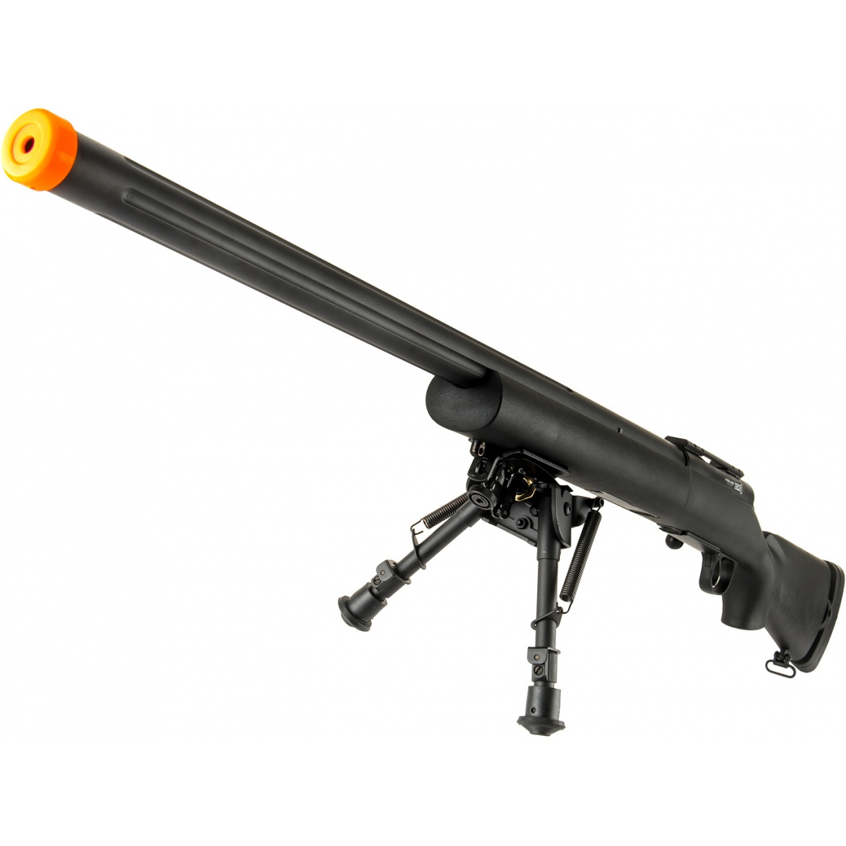 Echo1 M28 Bolt Action Sniper Rifle w/ Bipod BLACK Airsoft Megastore
