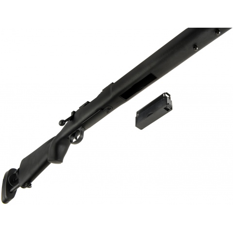 Echo1 M28 Bolt Action Sniper Rifle w/ Bipod - BLACK