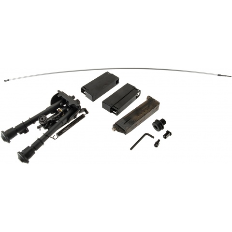 Echo1 M28 Bolt Action Sniper Rifle w/ Bipod - BLACK