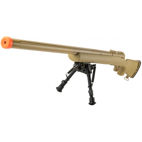 Echo1 M28 Bolt Action Sniper Rifle w/ Bipod - TAN