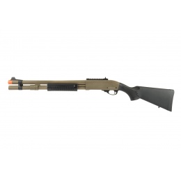 JAG Arms Scattergun HDS Airsoft Gas Shotgun (Extended Tube) - TAN