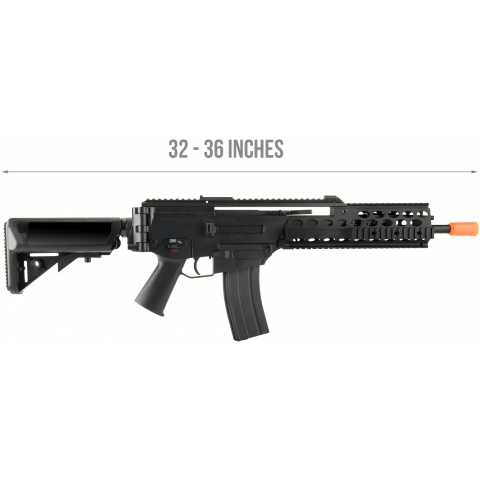 Echo1 Modular Tactical Carbine MTC2 Airsoft AEG Rifle - BLACK
