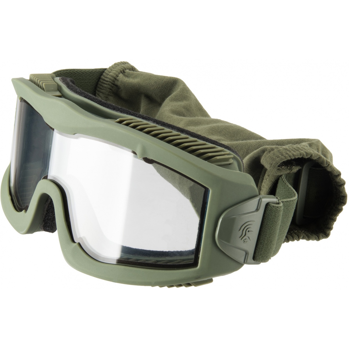 Lancer Tactical AERO Safety Goggles - Anti-Fog Dual Pane Lens For Airsoft, Hunting & Cycling Protection