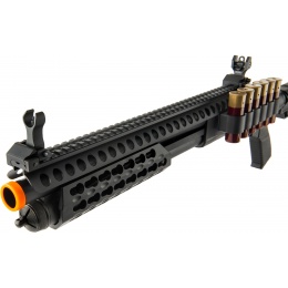 JAG Arms Scattergun SPX2 Airsoft Gas Shotgun (Extended Tube) - BLACK