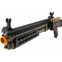 JAG Arms Scattergun SPX2 Airsoft Gas Shotgun (Extended Tube) - TAN