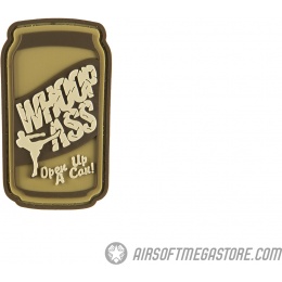 G-Force Open A Can Of Whoop A** PVC Morale Patch - TAN