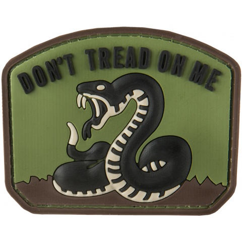 G-Force Don't Tread On Me Morale Patch - OD GREEN