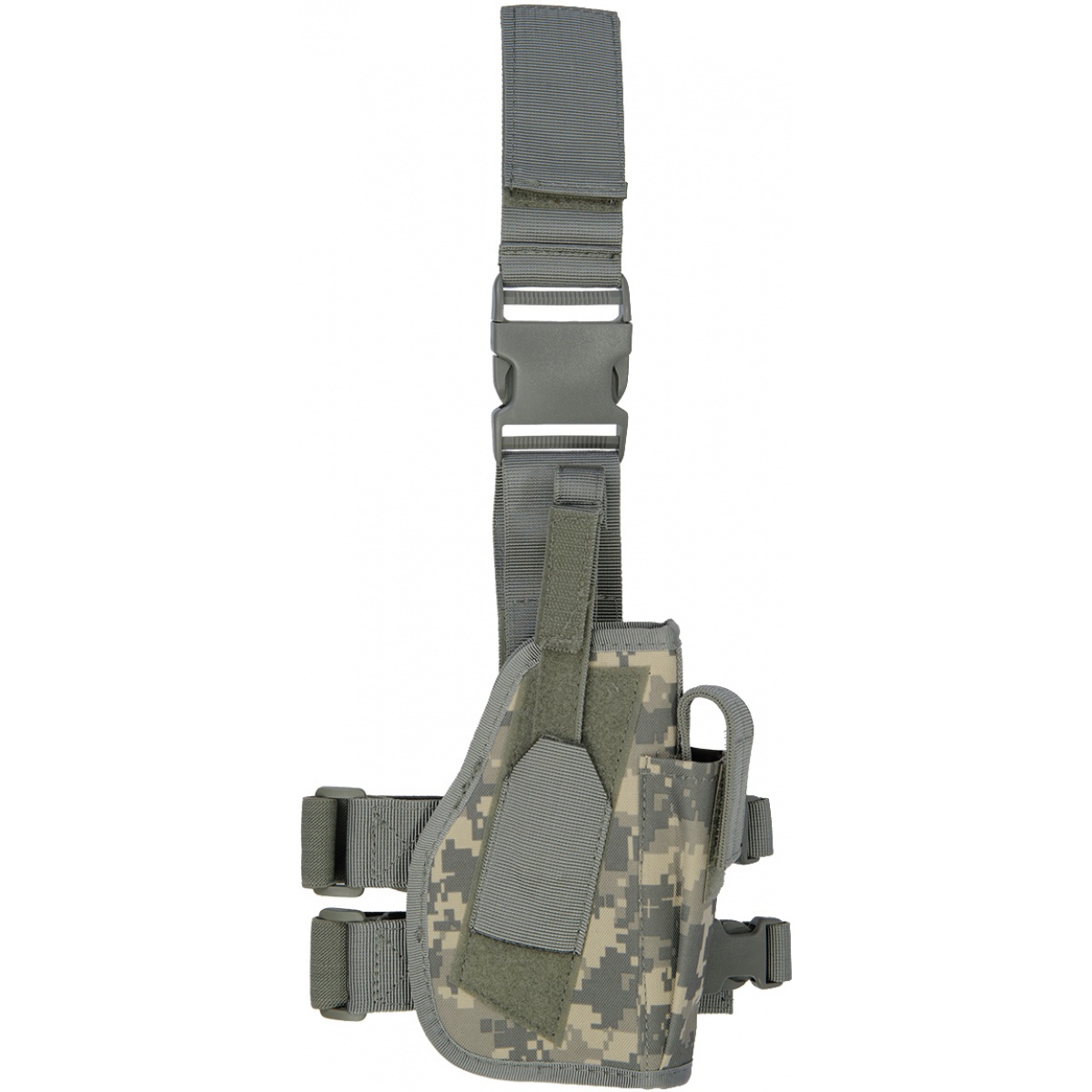 Lancer Tactical 1000D Nylon Drop Leg Holster ACU Airsoft Megastore