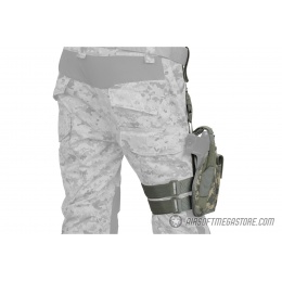 Lancer Tactical 1000D Nylon Drop Leg Holster - ACU