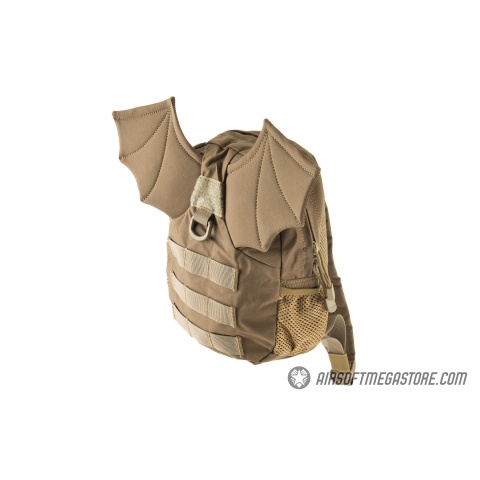 Lancer Tactical 1000D Nylon Tactical Bat Wing Backpack - TAN (Medium)