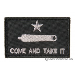 G-Force Come and Take It Embroidered Morale Patch - BLACK