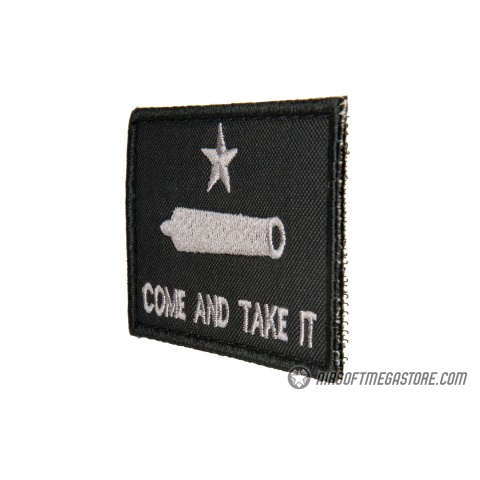 G-Force Come and Take It Embroidered Morale Patch - BLACK