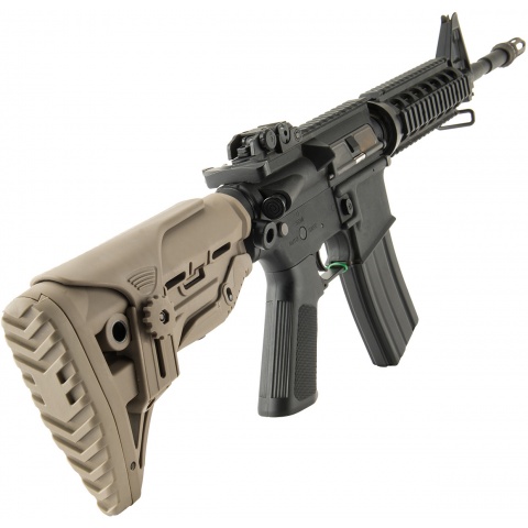 Ranger Armory M4 Tactical Stock With Adjustable Cheek Rest - TAN