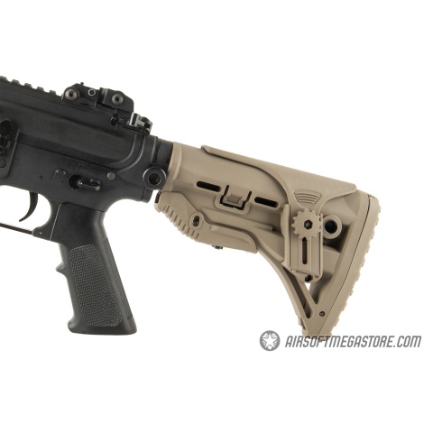 Ranger Armory M4 Tactical Stock With Adjustable Cheek Rest - TAN