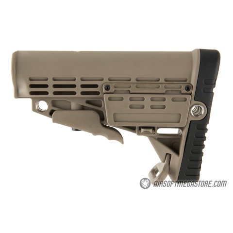 Ranger Armory Tactical Mil-Spec Retractable Stock - TAN