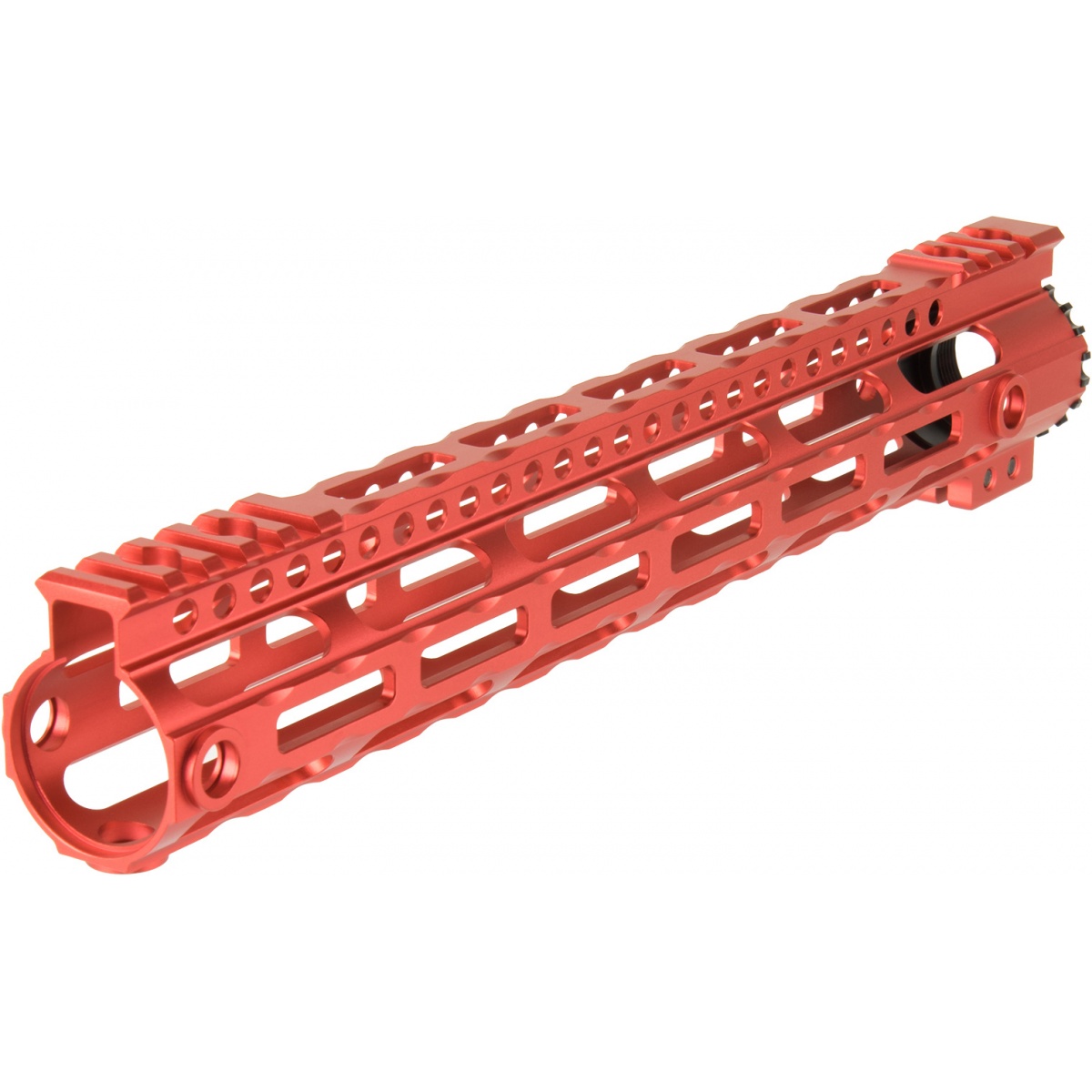 Lancer Tactical Lightweight Free Float 12.5" MLOK Handguard RED