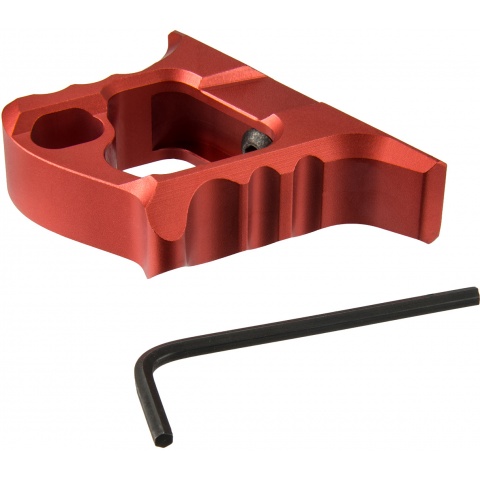 Ranger Armory Aluminum Skeletonized M-LOK Hand Stop - RED